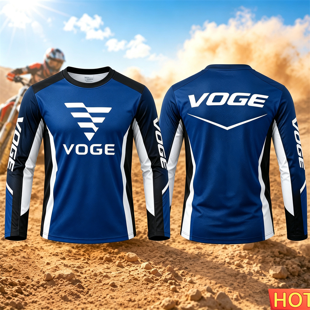 Outdoor Adventure Outfit - 새로운 남녀공용 오토바이용 긴팔 티셔츠, VOGE