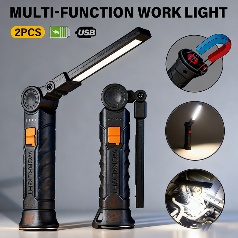 휴대용 COB LED 손전등 USB 충전식 작업등 내장 - Outdoor Adventure Trips 리뷰 및 가격