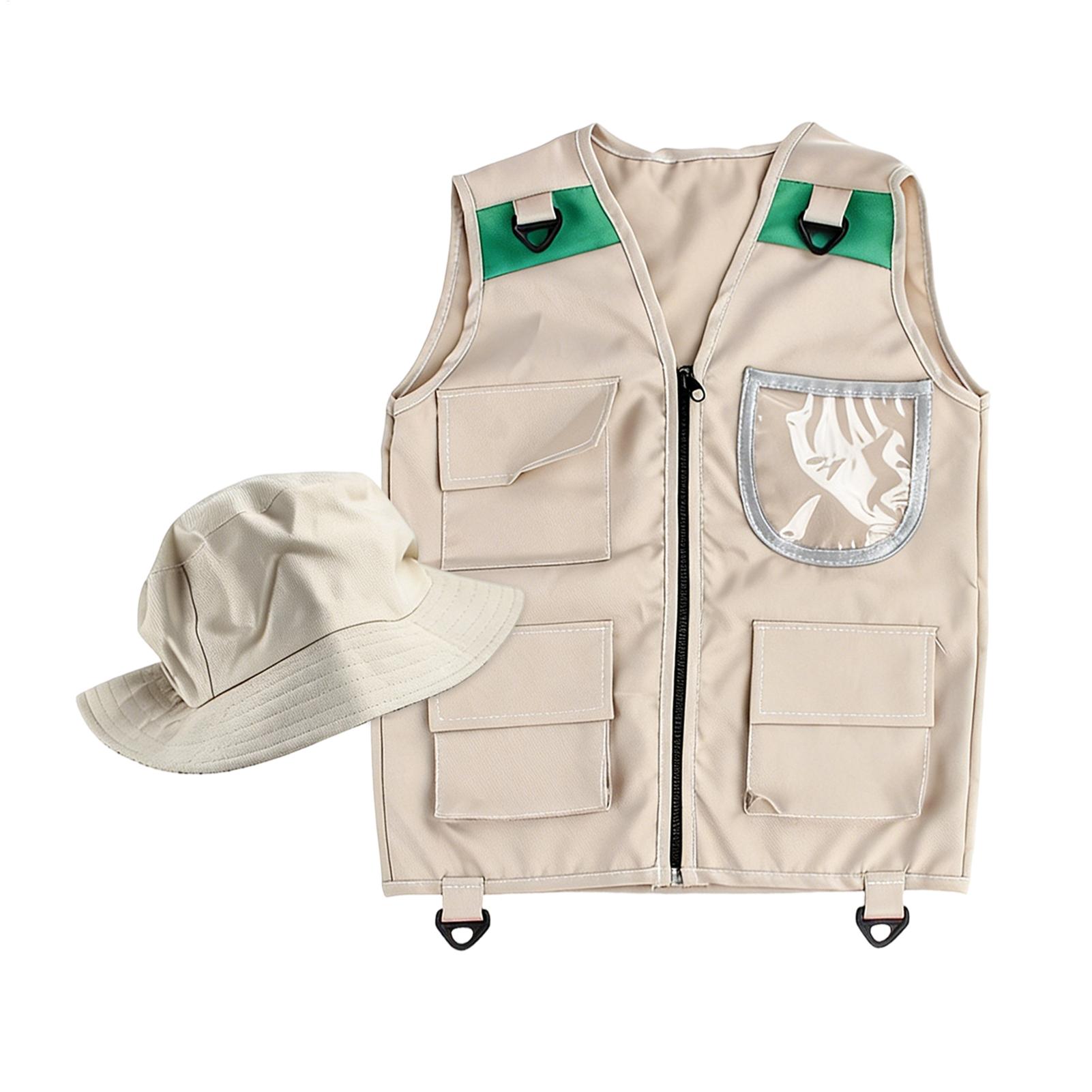 어린이용 탐험가 모자와 조끼 세트, 옷 입히기 놀이,  - Outdoor Adventure Kit For Kids 리뷰 및 가격